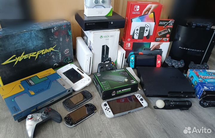 Коллекция Xbox, Nintendo, PlayStation