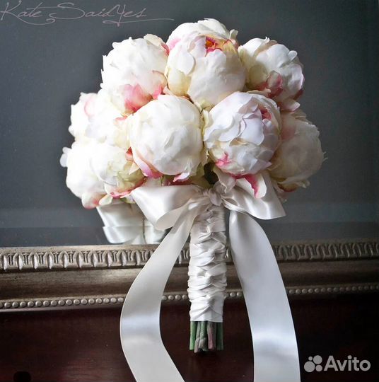 Свадебный букет из Пионов Пионы