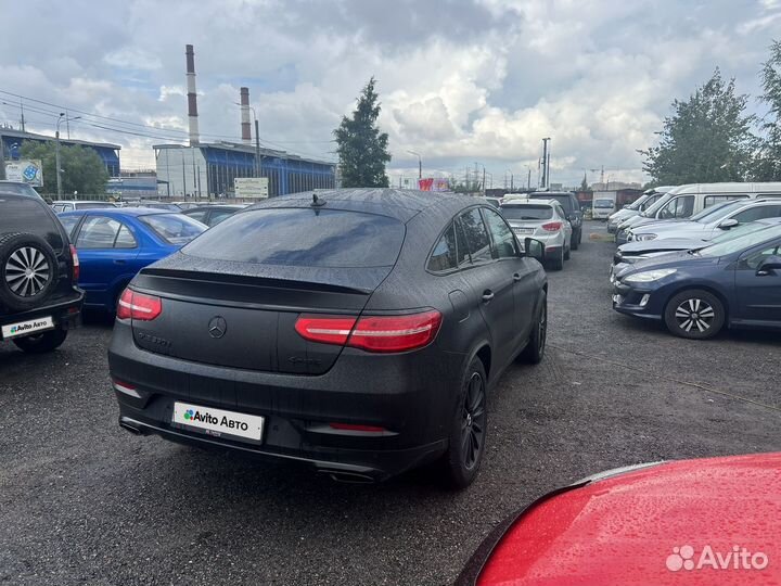 Mercedes-Benz GLE-класс Coupe 3.0 AT, 2017, 195 700 км