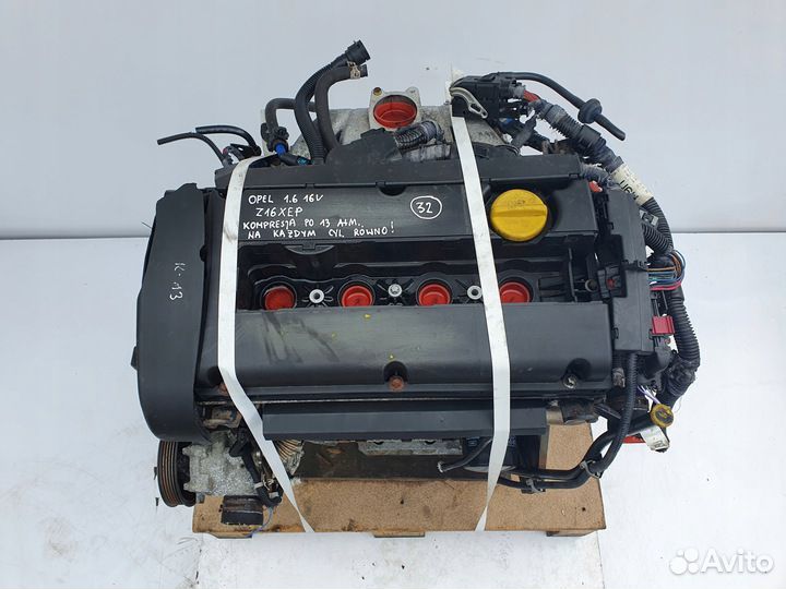 Двс z16xep Опель Астра, Зафира до 2008г 1.6л 105лс