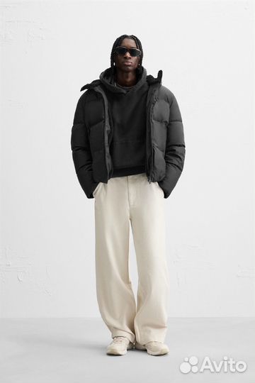 Пуховик zara мужской