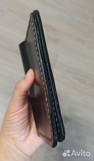 Обложка на паспорт из кожи ручной работы