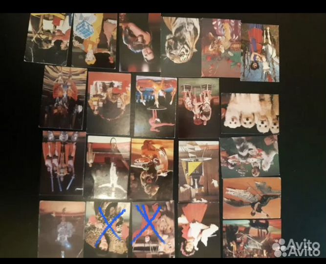 Календарики серии цирк, балет