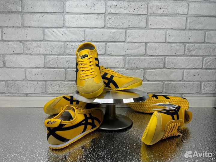 Asics onitsuka tiger mexico 66 yellow gum black