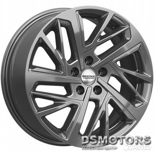Диски KL-372 7.0/17 5x108 ET33 d60.1 графит