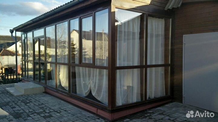 Остекление веранд, беседок