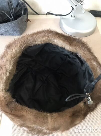 Шапка,берет норковый