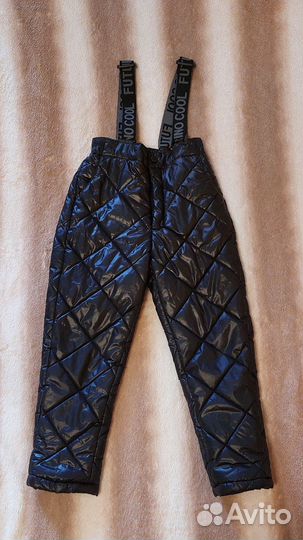 Утепленные брюки для девочки
