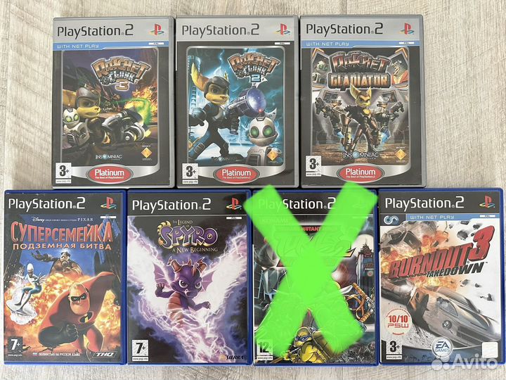 Лицензионные игры ps2