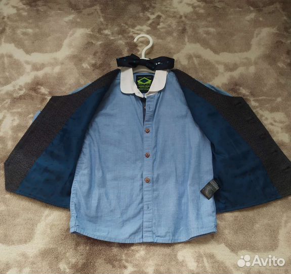 Рубашка жилетка бабочка на мальчика