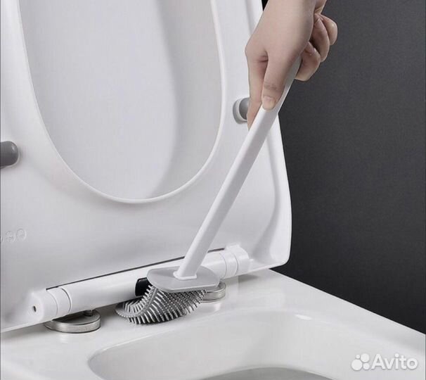 Силиконовый ёршик для туалета