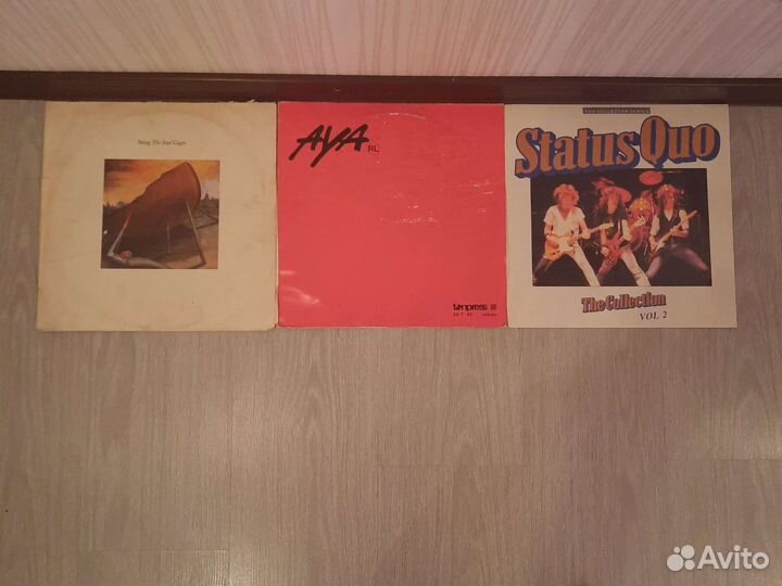 Виниловые пластинки фирменные