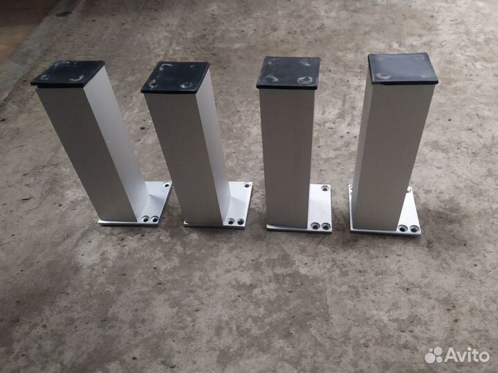 Мебельные ножки металлические. цена за 4штуки