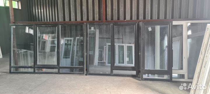 Окна пвх и входные двери бу