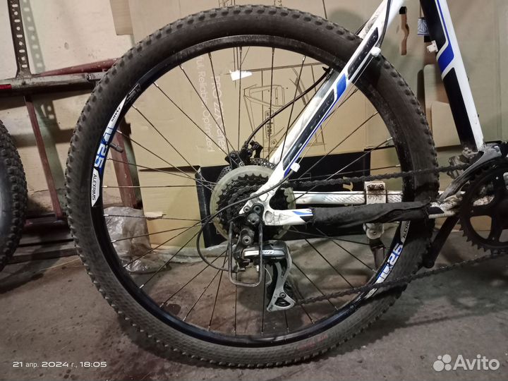 Велосипед горный колеса 26 дюймов бу рама 19