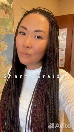 Косички Афрокосички африканские косы брейды зизи
