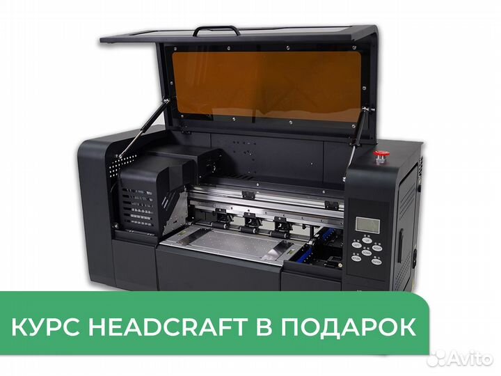 DTF принтер с 2 головами f1080 30 см + шейкер