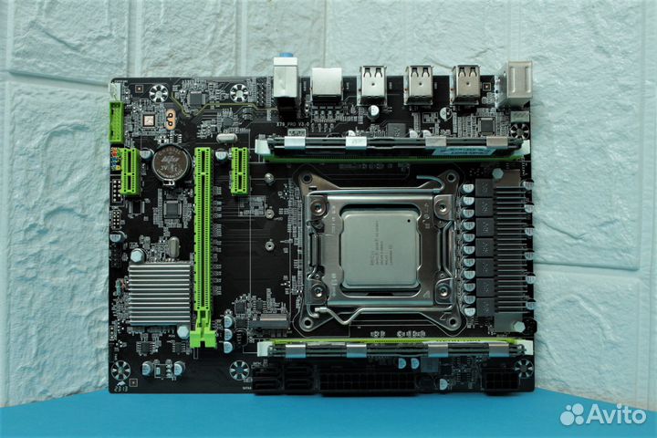 Новый комплект X79+Xeon E5 2630v2+32Gb DDR3