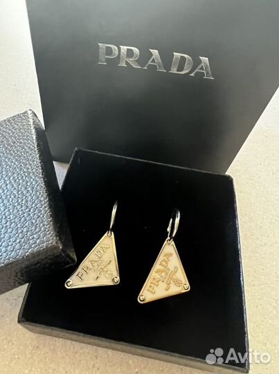 Серьги Prada