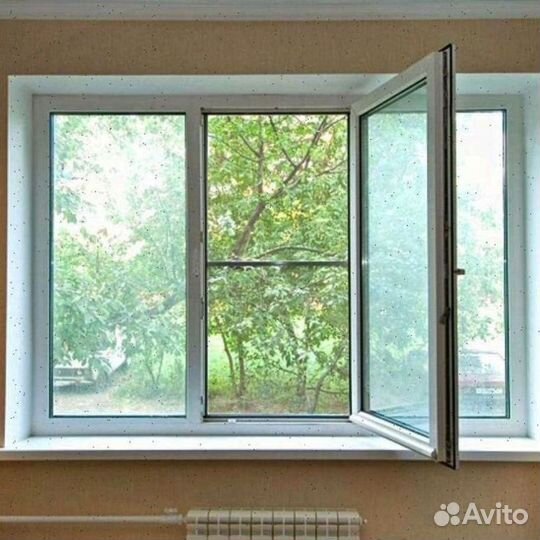 Окно пластиковое остекление загородных домов