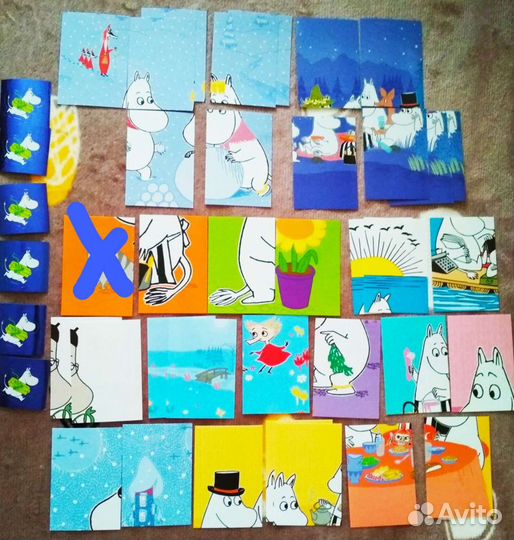 Наклейки Муми Тролли Лента