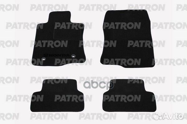 Комплект автомобильных ковриков текстильных HON