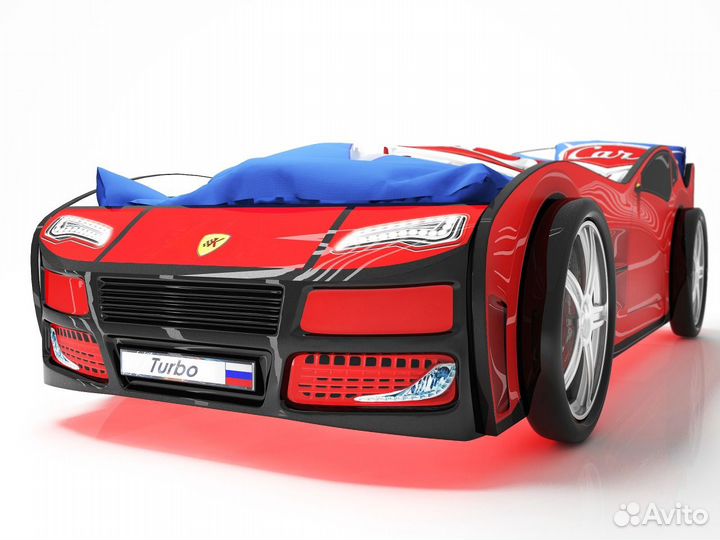 Кровать машина