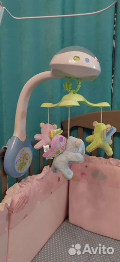 Мобиль на кроватку fisher Price с проектором