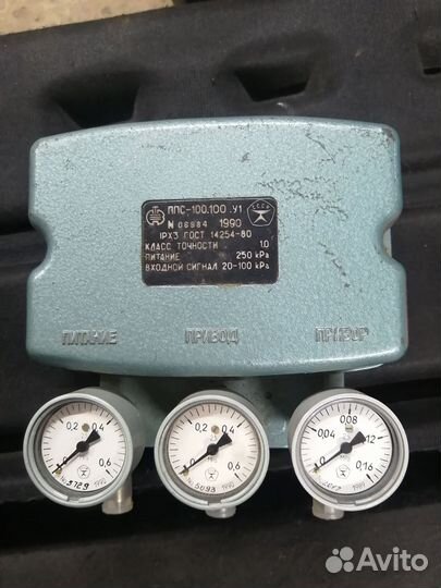 Прибор контроля давления