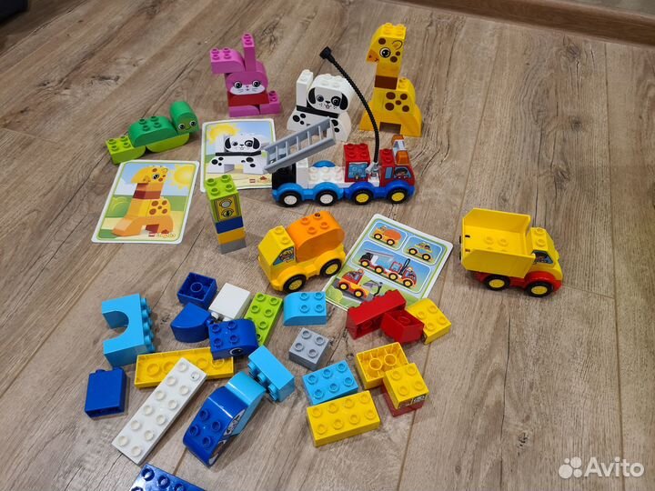 Lego duplo машинки для малышей