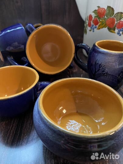 Кофейный сервиз керамика СССР
