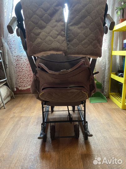 Детские санки коляска nika