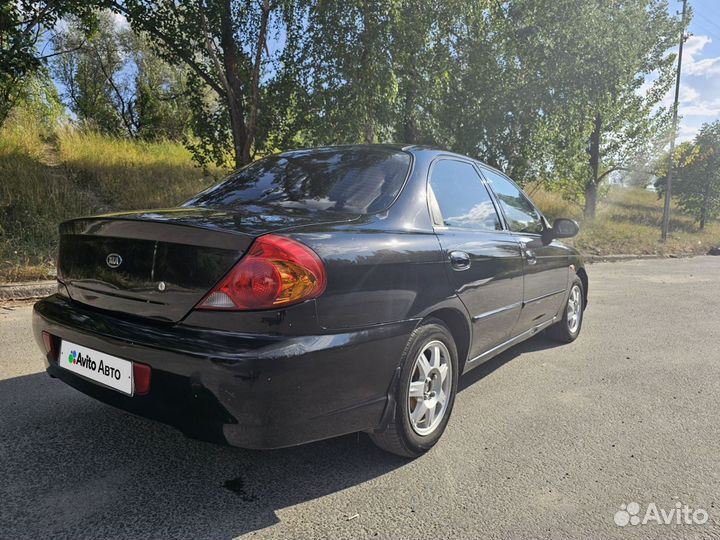 Kia Spectra 1.6 МТ, 2008, 134 600 км