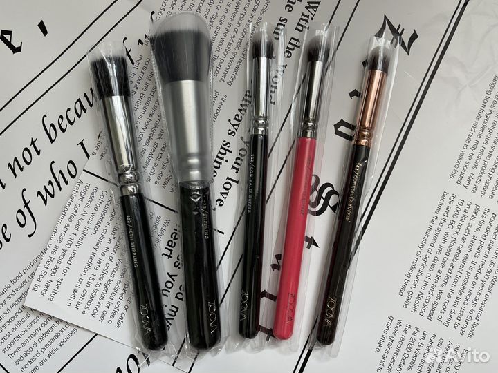 Кисти zoeva оригинал новые Обновлен ассортимент