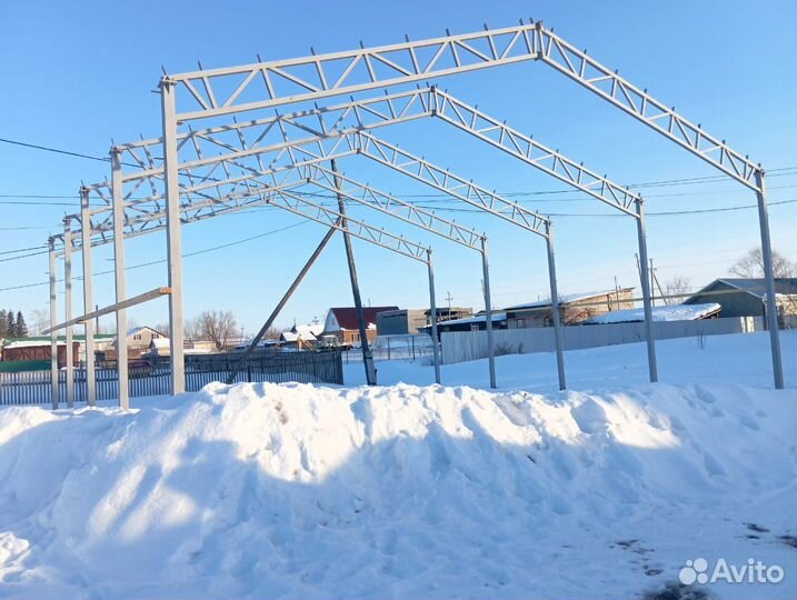 Быстровозводимые ангары