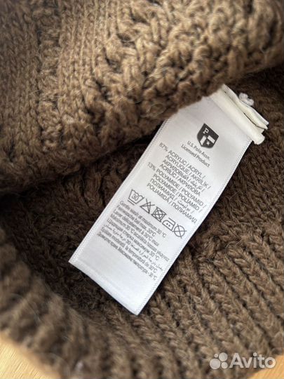 Комплект шапка и шарф uspa