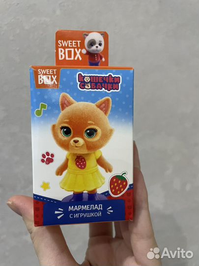 Свит бокс Кошечки-Собачки.Оранж корова Чебурашка