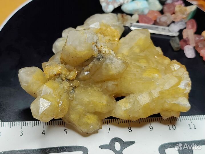 Кварц лимонит по фантомам