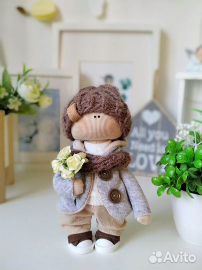 Интерьерная кукла ручной работы