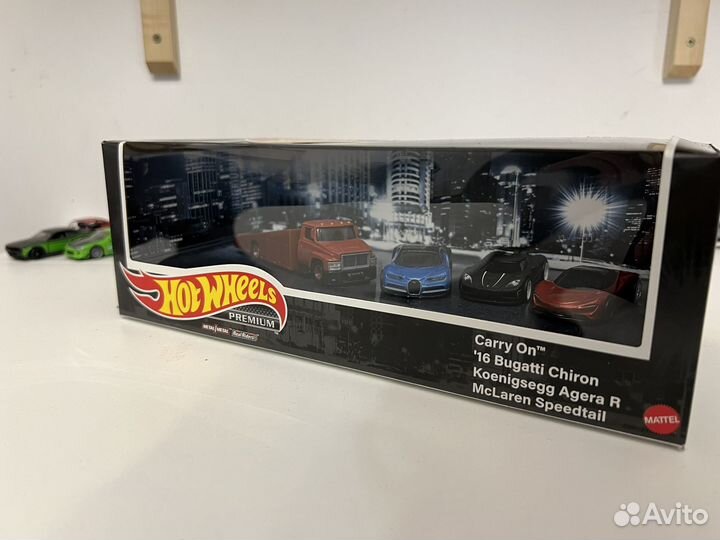 Hot Wheels Premium Buggati Koenigsegg McLaren