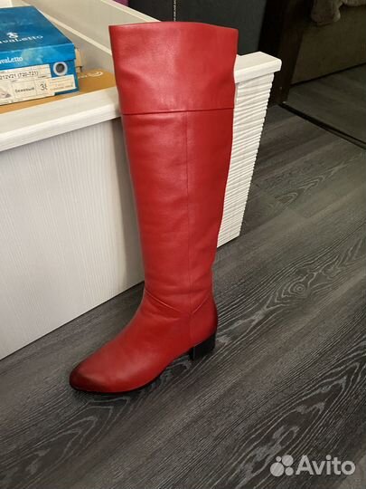 Сапоги женские натуральная кожа