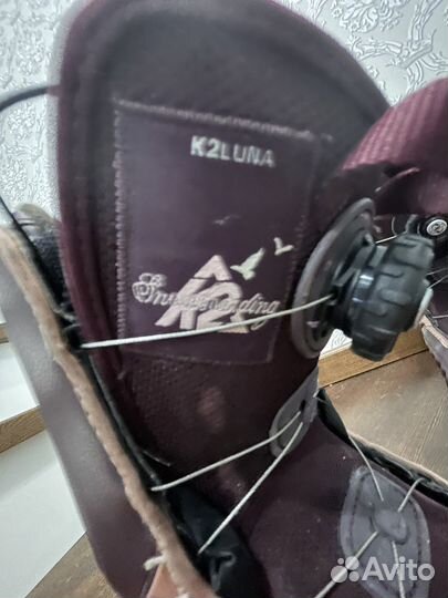 Сноубордические ботинки K2 Luna с системой BOA