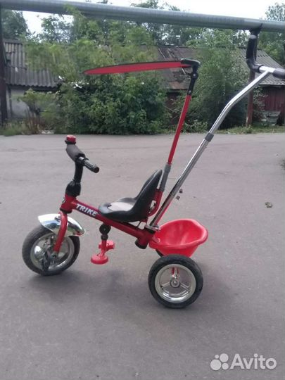 Детский трехколесный велосипед бу