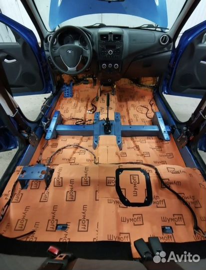 Шумоизоляция шумоff П4В