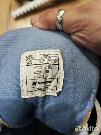 Коньки женские 38 размер