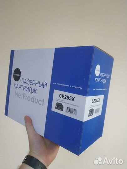 Картридж HP CE255X для HP LJ P3015 новый