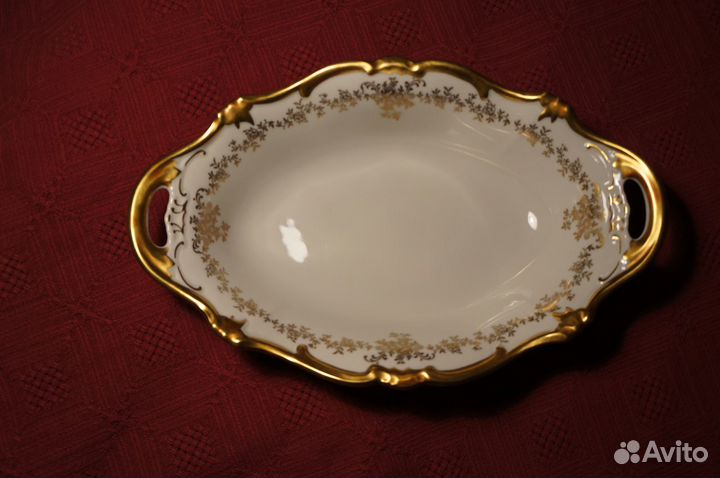 Блюдо овальное, Веймар. Германия 80-е годы