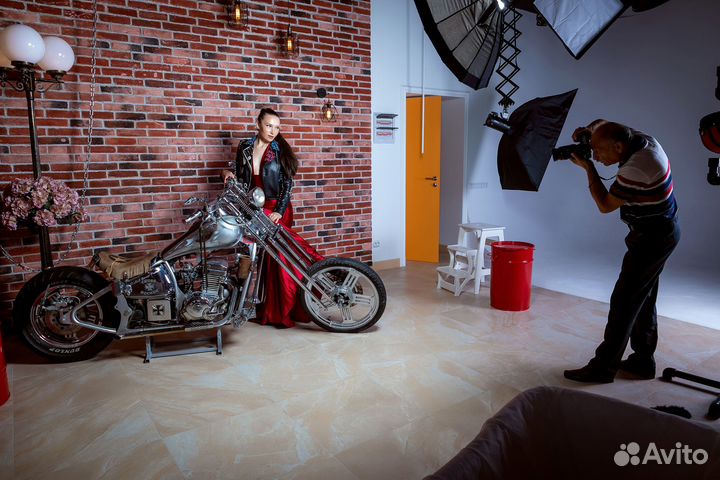 Ищу модель для съемки с мотоциклом