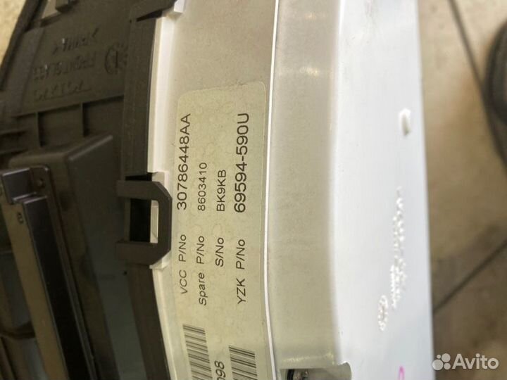 Щиток приборов Volvo s80