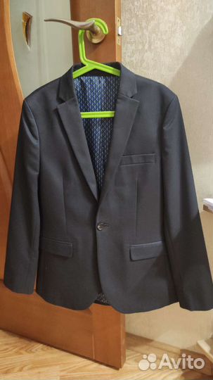 Школьный костюм для мальчика 152 синий